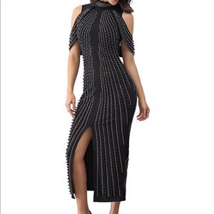 Black Bandage Evening Bodycon Dress